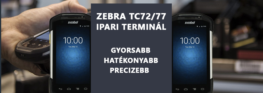 Viszlát, papírmunka, viszlát, hibás adatrögzítés! - A Zebra új termináljai gyerekjátékká teszik az adminisztrációt.